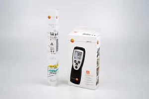 Testo 110 Digital Thermometer with Robust NTC Air Temperature Probe, 0560 1108 / 0613 1712, 2 of 4