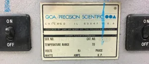 GCA / Precision Scientific Veri-Heat 65500 Multi-Place Extraction Heater, 5 of 5