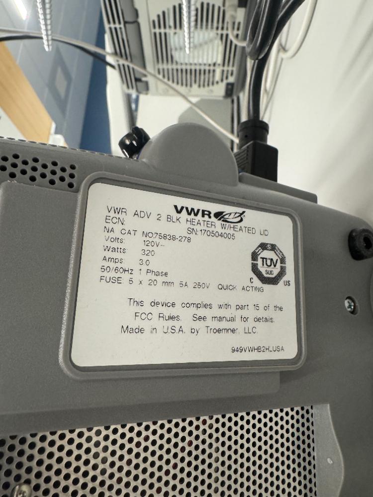 VWR Digital Heatblock