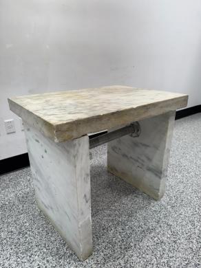 3-Foot Marble Balance Table with Vibration Dampening and Metal Crossbar Stability-cover