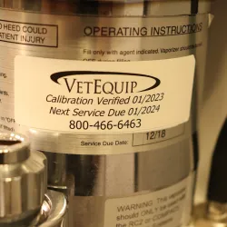 VetEquip Compac5 Rodent Anesthesia Center for Laboratory Use, 3 of 6