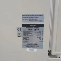Sanyo Biomedical MDF-U537 Upright Freezer, 12 of 12