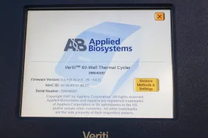 ABI Veriti 60 Well Thermal Cycler Model 9904 for 0.5 mL Tubes, 6 of 12