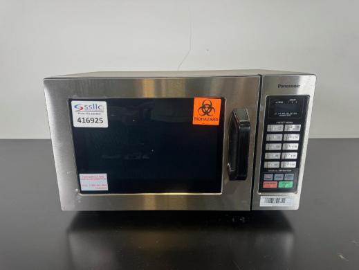 Panasonic Laboratory Microwave Oven with Digital Keypad and Stainless Steel Exterior-cover