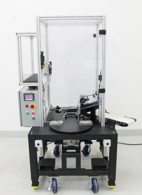 Branson 109-801-1466 Custom Ultrasonic Welder Housing with Conveyor Belt-cover