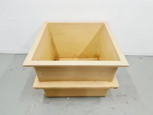 Large Beige Cubic Fibreglass Laboratory Storage Tank 605L Capacity, 5 of 12