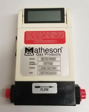 Matheson 8112-0422 Self-Contained Mass Flowmeter for Nitrogen-cover