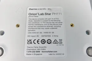 Thermo Scientific Orion Lab Star PH111 Benchtop pH and ORP Meter with Temperature Measurement, 11 of 11