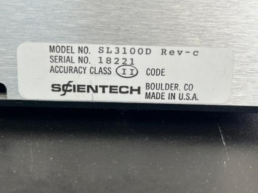 Scientech SL 3100D Digital Laboratory Scale with Stainless Steel Platform-cover