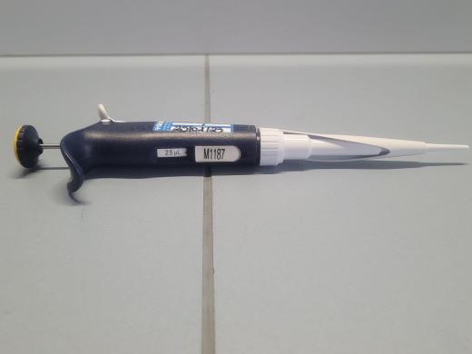 GILSON PIPETMAN L Fixed 25µl laboratory pipette-cover