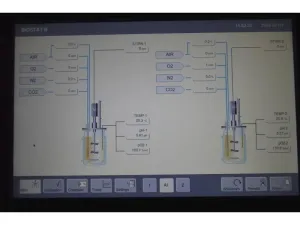 Sartorius Stedim Biostat B Twin Bioreactor with 2-Liter Autoclavable Glass SW Vessels, 4 of 33