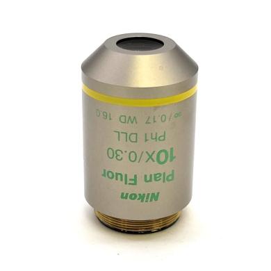 Nikon CFI Plan Fluor 10x Phase Contrast Microscope Objective-cover