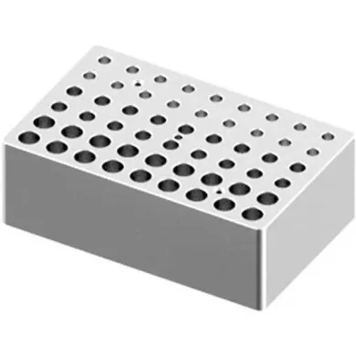 Scilogex Tube Block for 0.2mL, 0.5mL, and 1.5/2mL Tubes, Model 18900224