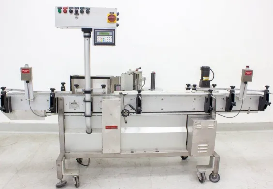 Accraply 35PW Wraparound and Panel Labeling System for Diverse Container Shapes