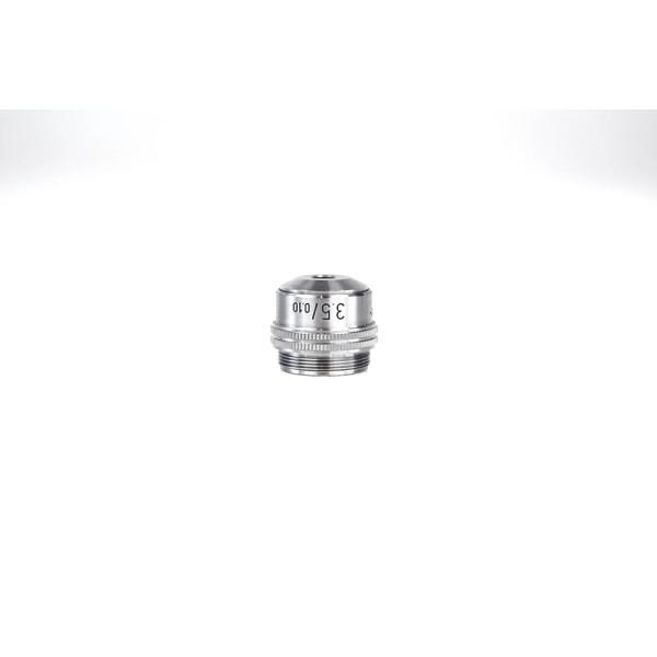 Leitz Wetzlar 3.5/0.10 DIN-RMS Microscope Objective