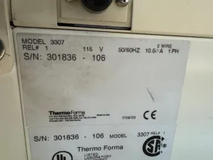 Thermo Fisher Steri-Cult Model 3307 Double Stack CO2 Incubator for Cell Culture, 3 of 3