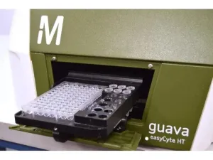 Millipore Cytek Guava EasyCyte BGR HT 3-Laser 10-Color 8-Detector Benchtop Flow Cytometer with 96-Well Autosampler, 5 of 10