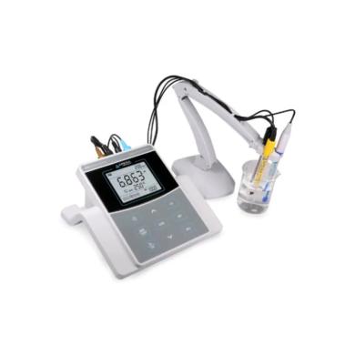 Apera Instruments PC820 Precision Benchtop pH/Conductivity Meter Kit with Swiss LabSen 211 Electrode-cover