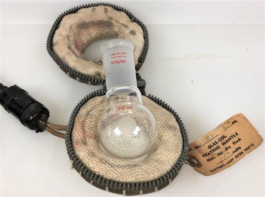 Glas-Col O394 Fabric Heating Mantle with Zipper Closure (50 mL)-cover