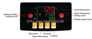 Across International DigiM2 Digital Stirring Heating Mantle (2L), 2 of 2
