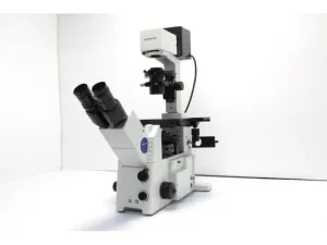 Olympus IX71 Inverted Fluorescence Phase Contrast Microscope with New Fluorescence Filters, 4 of 18