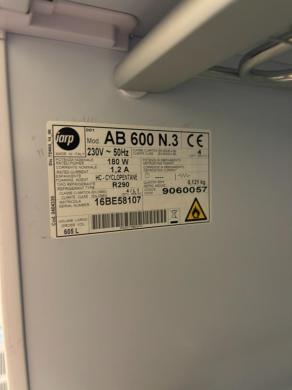 Jarp AB 600 N.3 Laboratory Refrigerator with R290 Refrigerant-cover