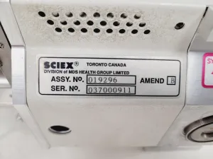 Applied Biosystems QSTAR Elite Mass Spectrometer, 148 of 307