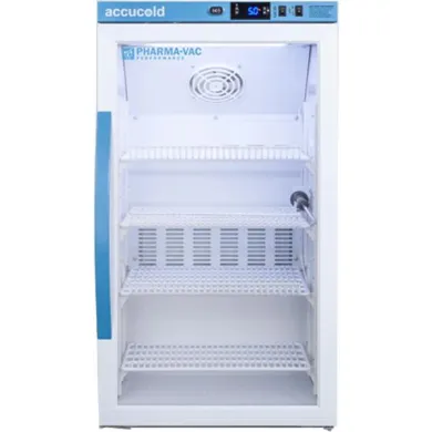 Accucold ARG3PV 3 Cu. Ft. Counter Height Vaccine Refrigerator with Glass Door
