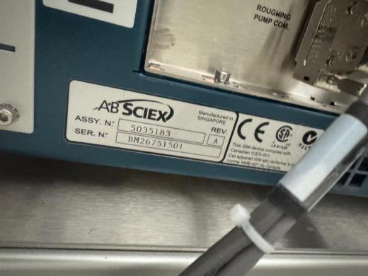 AB Sciex Triple Quad 6500 Mass Spectrometer with Agilent 1260 HPLC and Peak Scientific Gas Generator-cover