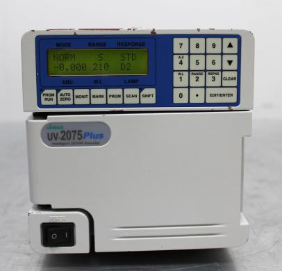 Jasco UV-2075 Plus Dual Beam UV-Vis Detector with Czemy-Turner Monochromator 190-600 nm-cover