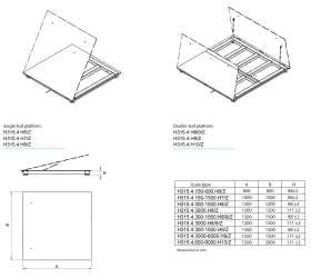 Radwag H315.4.1500.H7/Z Stainless Steel Platform Scale, Pit Version, 5 of 5