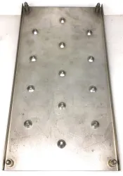 Flask Holder Platform Attachment with 13 x 50mL Flask Clamps, 12" x 6", 2 of 2