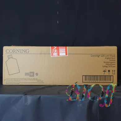 Corning 225 cm² Vent Cap Culture Flask Model 431082, 20 pcs