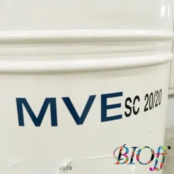 MVE SC20/20 Liquid Nitrogen Storage Dewar with Five Canisters and Casters, 3 of 6
