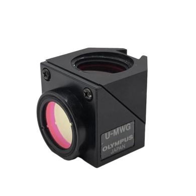 Olympus Microscope Fluorescence Filter Cube U-MWG-cover
