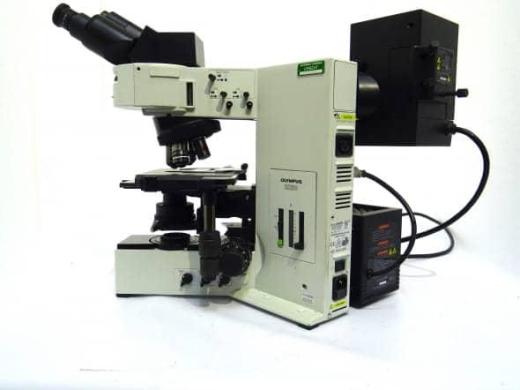 Olympus BX 60 Fluorescence microscope-cover