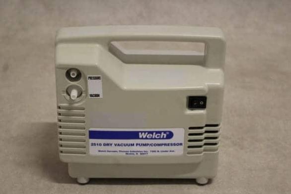 Welch 2510 Dry Vacuum Pump/Compressor-cover