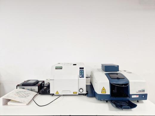 Jasco FT/IR-6300 with RFT-6000 Raman Attachment-cover