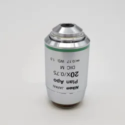 Nikon Plan Apo 20x CFI Eclipse DIC Microscope Objective ∞/0.17 M25 Thread, 3 of 3