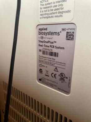 Applied Biosystems StepOne Plus Real-Time PCR System for Molecular Diagnostics-cover