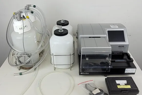 Agilent Biotek 405TS Automated 96-Well Microplate Washer with Ultrasonic and Shaking Features