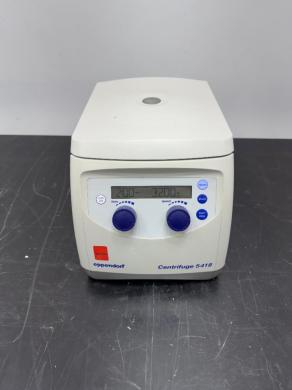 Eppendorf 5418 Benchtop Microcentrifuge for Laboratory Use-cover