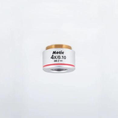 Motic Plan Achromatic Infinity-Corrected Objective UC 4X/0.1 WD 30.5mm for Panthera and PA BIO Series-cover