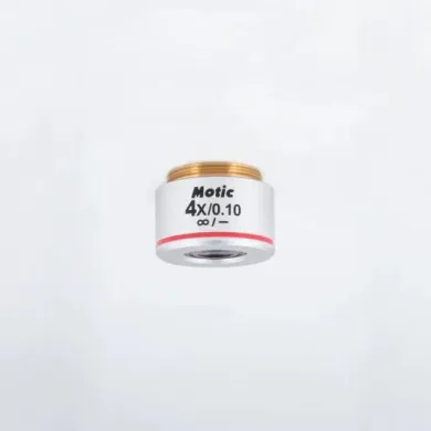 Motic Plan Achromatic Infinity-Corrected Objective UC 4X/0.1 WD 30.5mm for Panthera and PA BIO Series