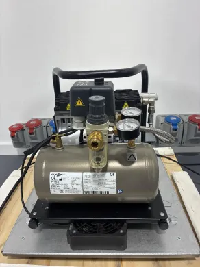 PlanetAir S1 Laboratory-Grade Air Compressor with 4L Tank and Pressure Regulation