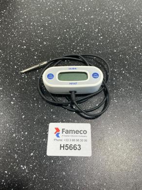 HANNA HI147 Portable Digital Thermometer with Stainless Steel Probe-cover