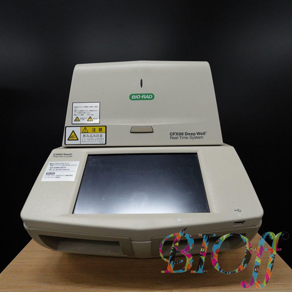 Bio-Rad CFX96 Touch Deep Well Real-Time PCR System, Model 185-4095J1, PC-less Operation