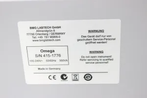 BMG LABTECH POLARstar Omega Multi-mode Microplate Reader with Temperature-Controlled Incubation, 11 of 12