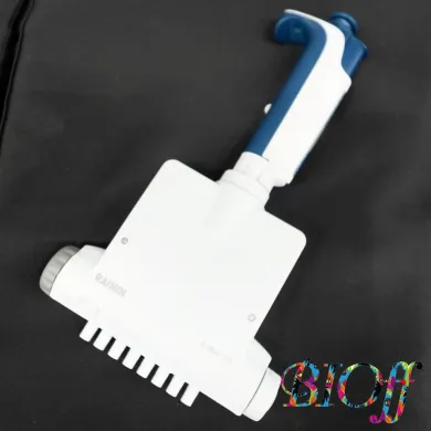RAININ LA8-50XLS Pipet-Lite XLS Adjustable Spacer 8-Channel 5–50 µL LTS Pipette