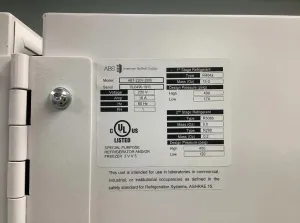 ABS Ultra-86 Ultra Low Temperature Upright Laboratory Freezer –86°C to –50°C, 13 of 13